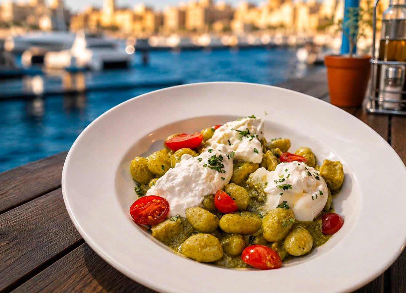 Hand-rolled gnocchi with sage and pecorino
